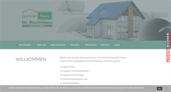 Desktop Screenshot of partnerhaus-thurow.de